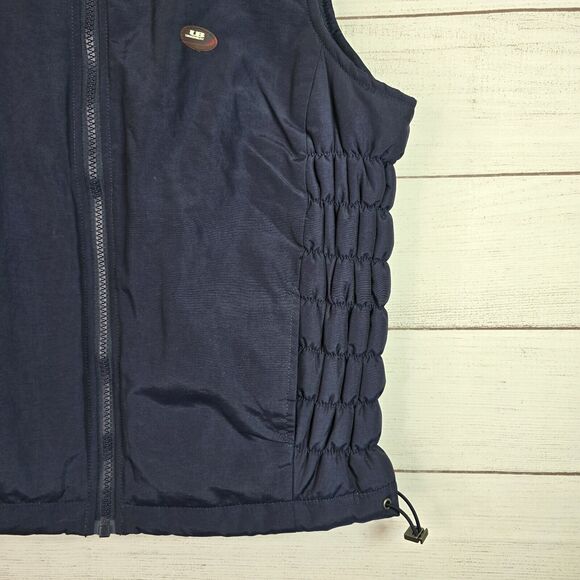 Vintage Union Bay Puffer Blue Y2K Utility Vest Size Small - Picture 4 of 9